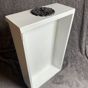 White vintage antique drawer decor  - shabby chic -n farmhouse